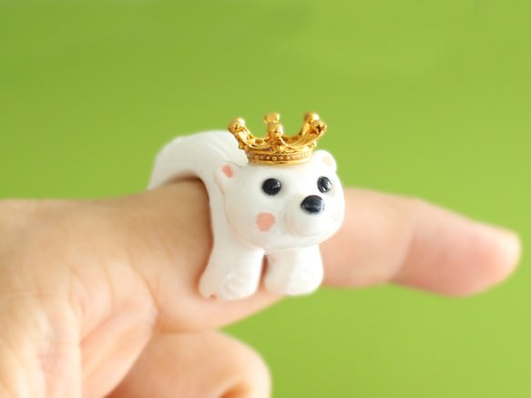 シロクマの指輪